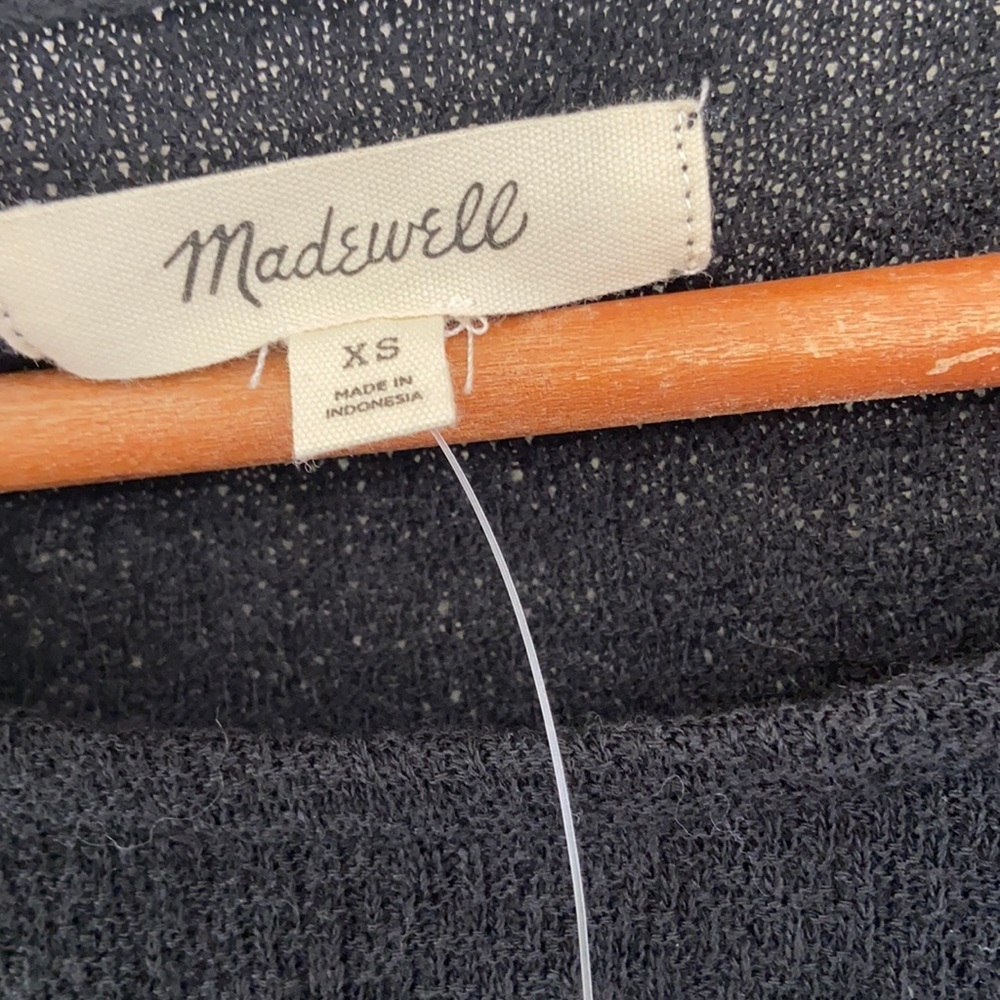 Madewell Texture &Thread Eyelet Mix Ruffle Top - Picture 6 of 11